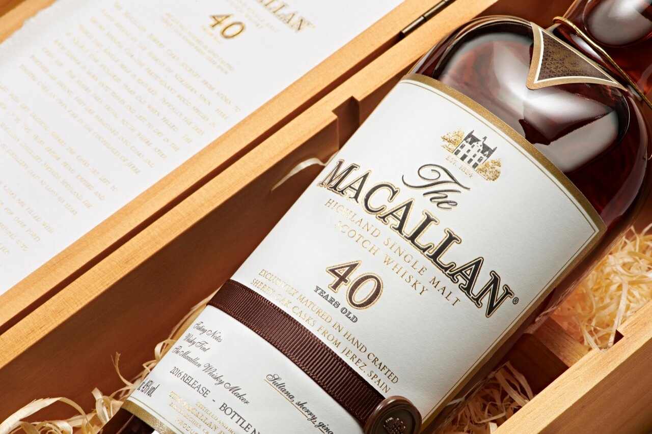 Macallan 40 Year Old Whisky